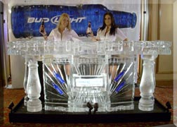 Bud Light Ice Bar