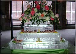 Shrimp Cake with Flowers